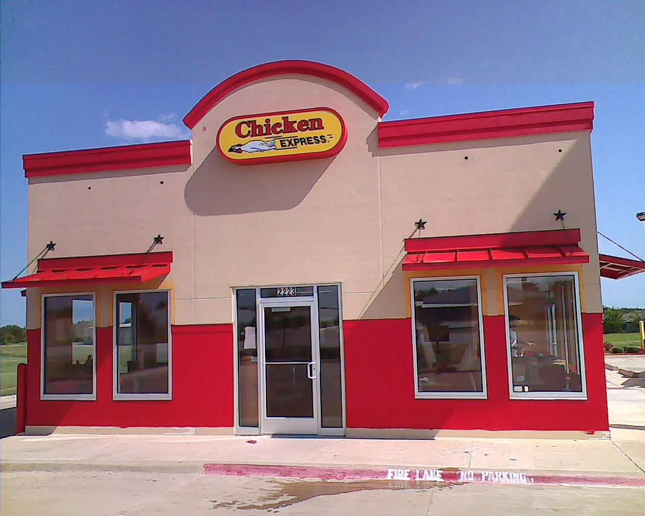 Restaurant awning