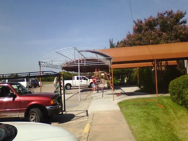 Commercial awning project