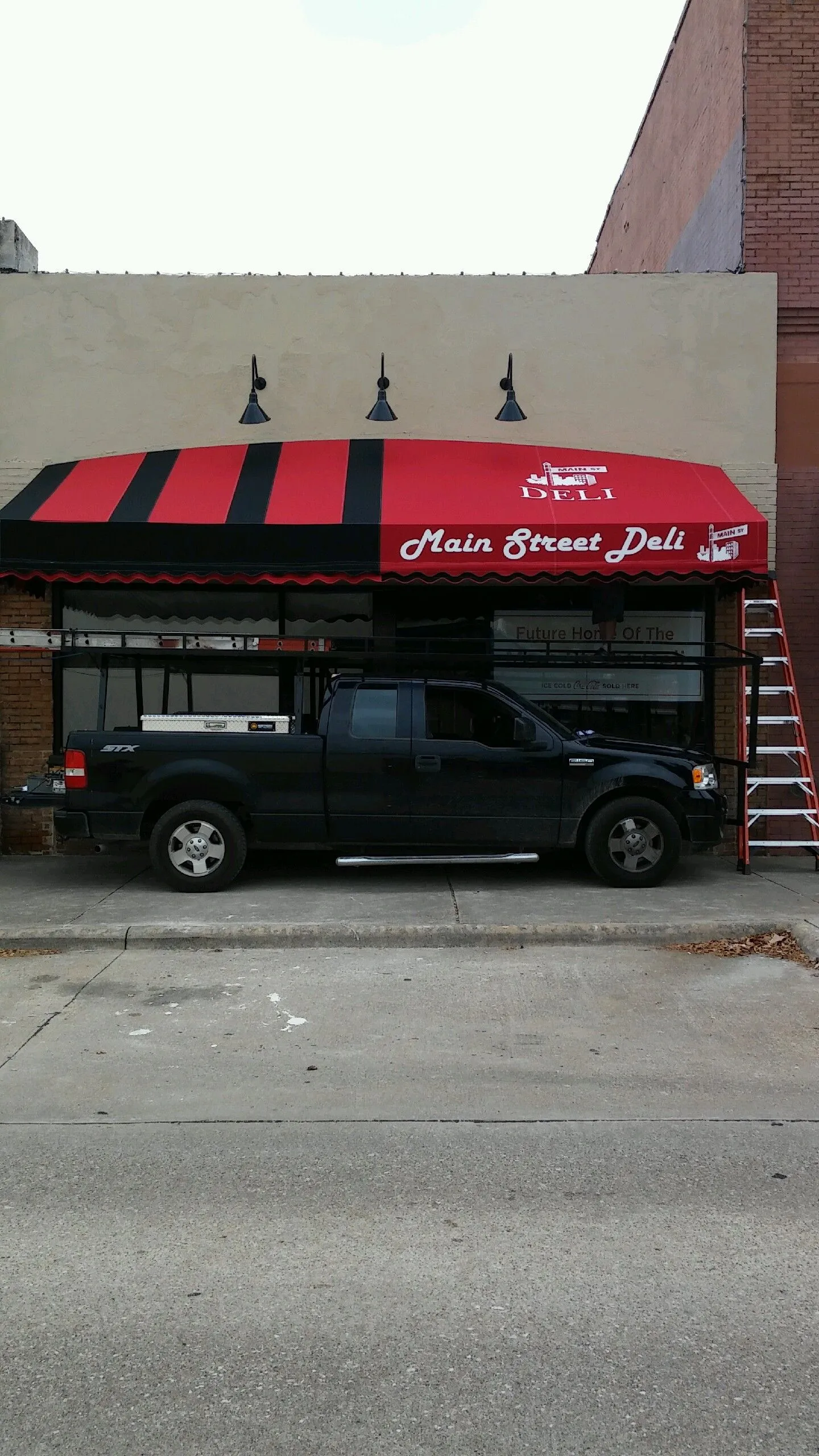 Restaurant awning