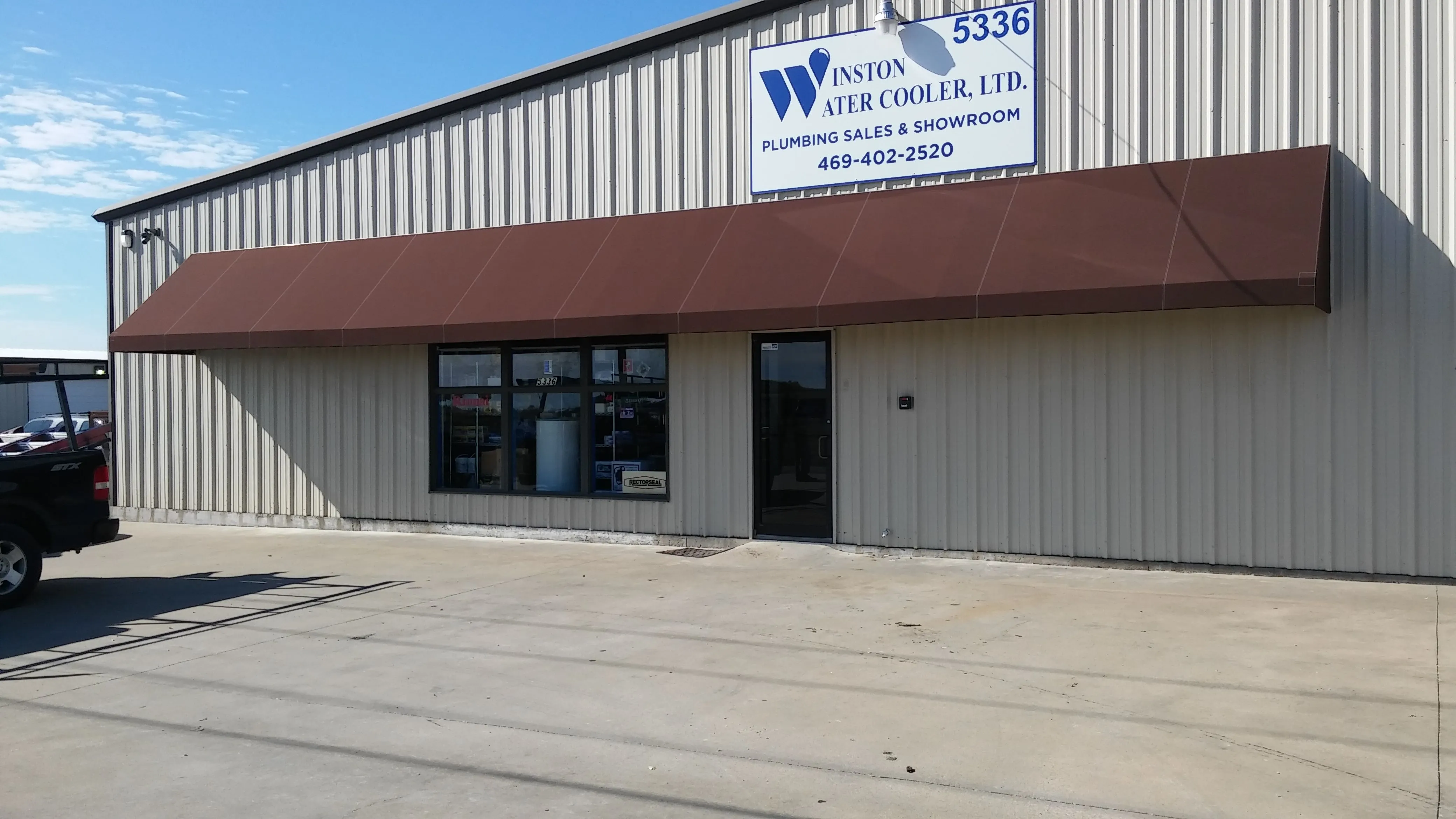 Commercial awning project