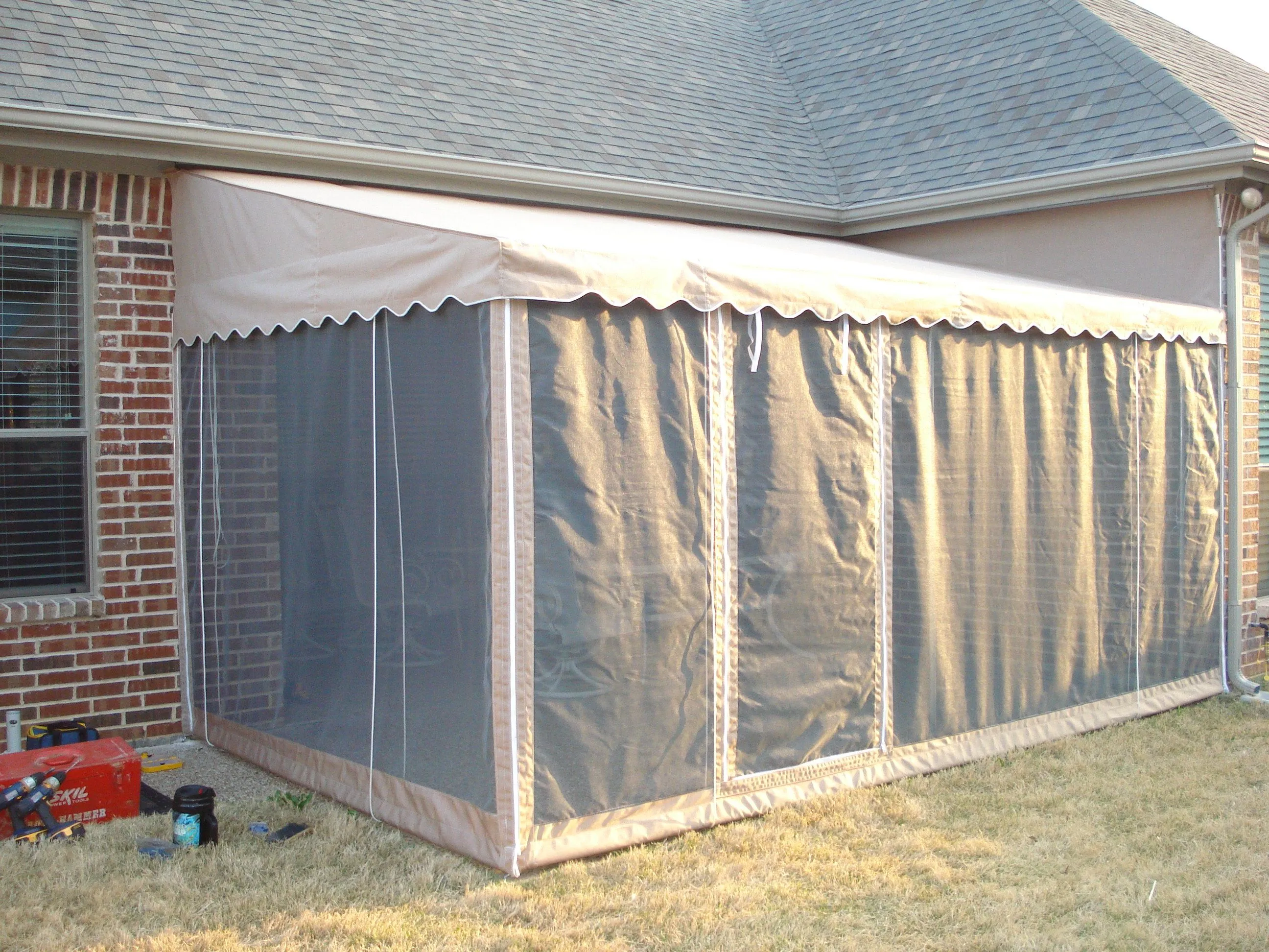 Residential awning