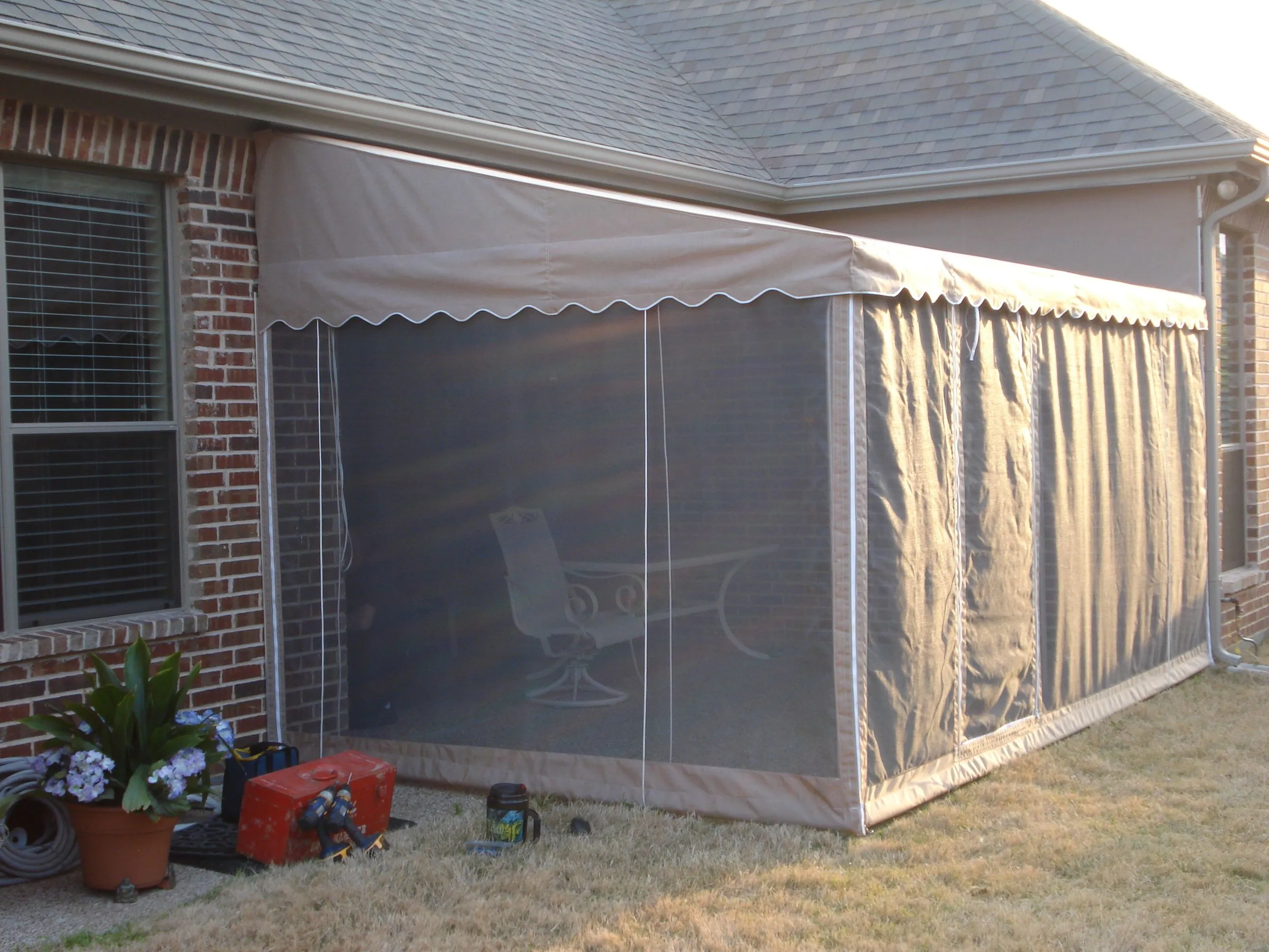 Residential awning