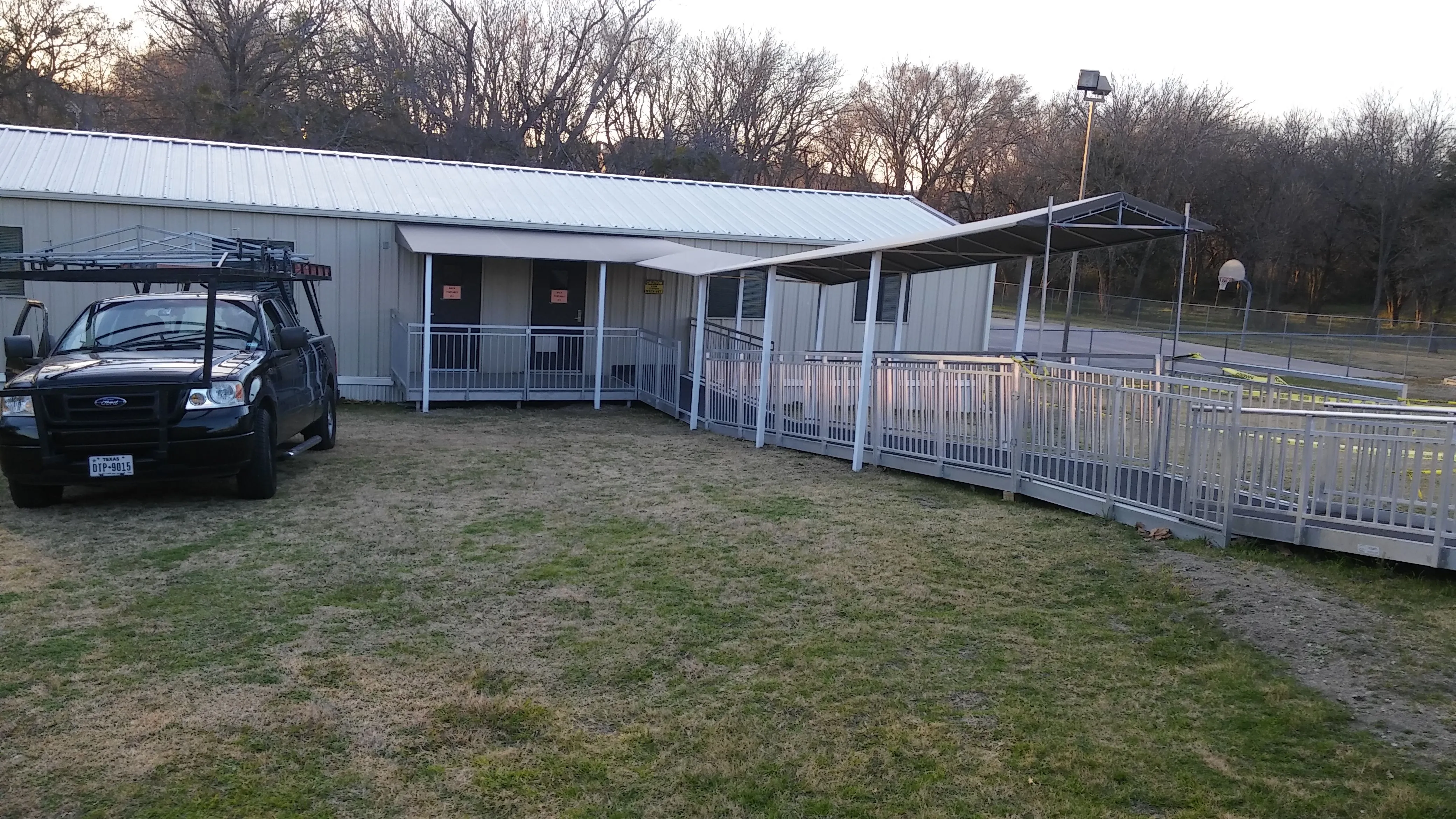 Commercial awning project