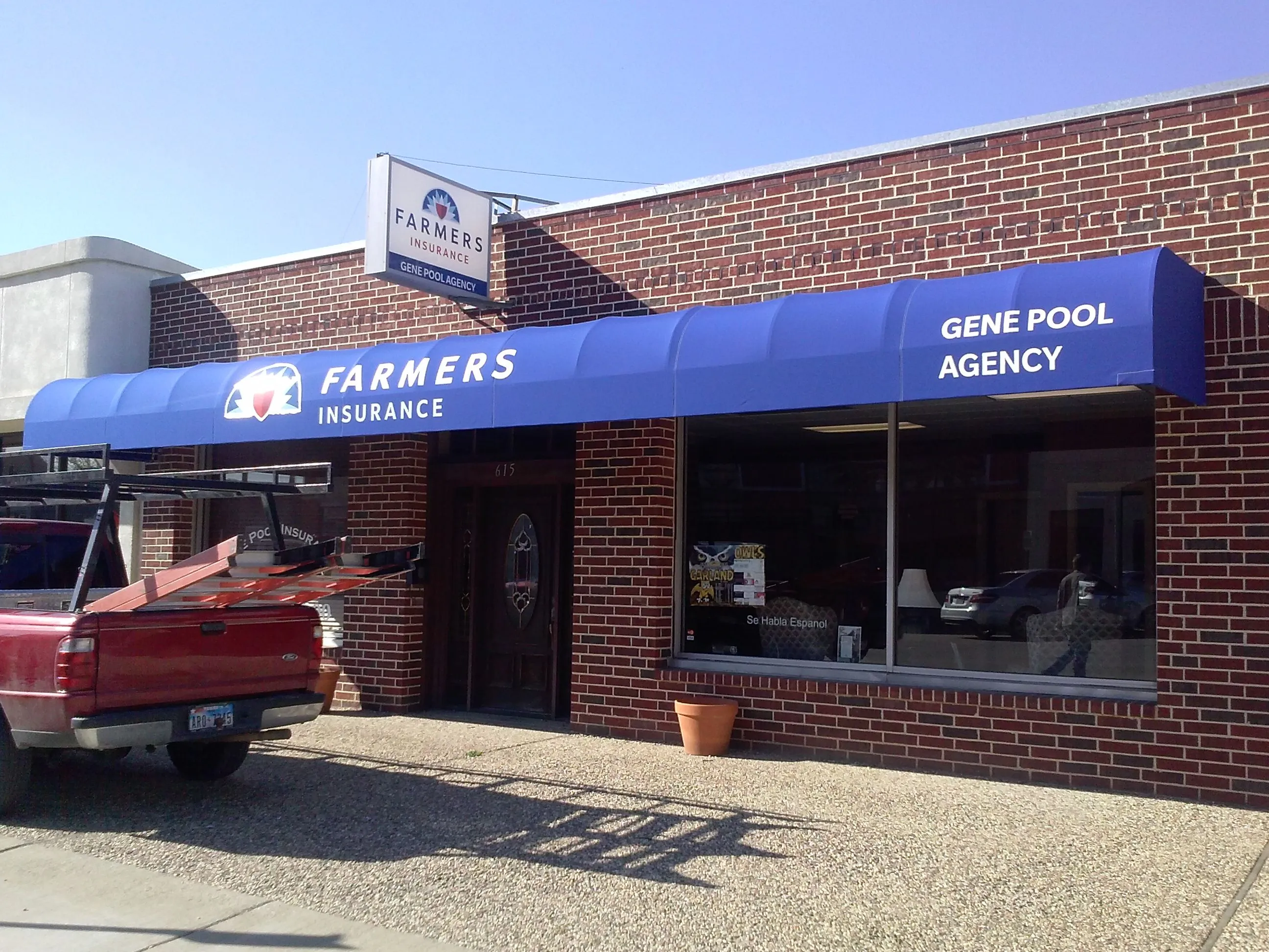 Commercial awning project