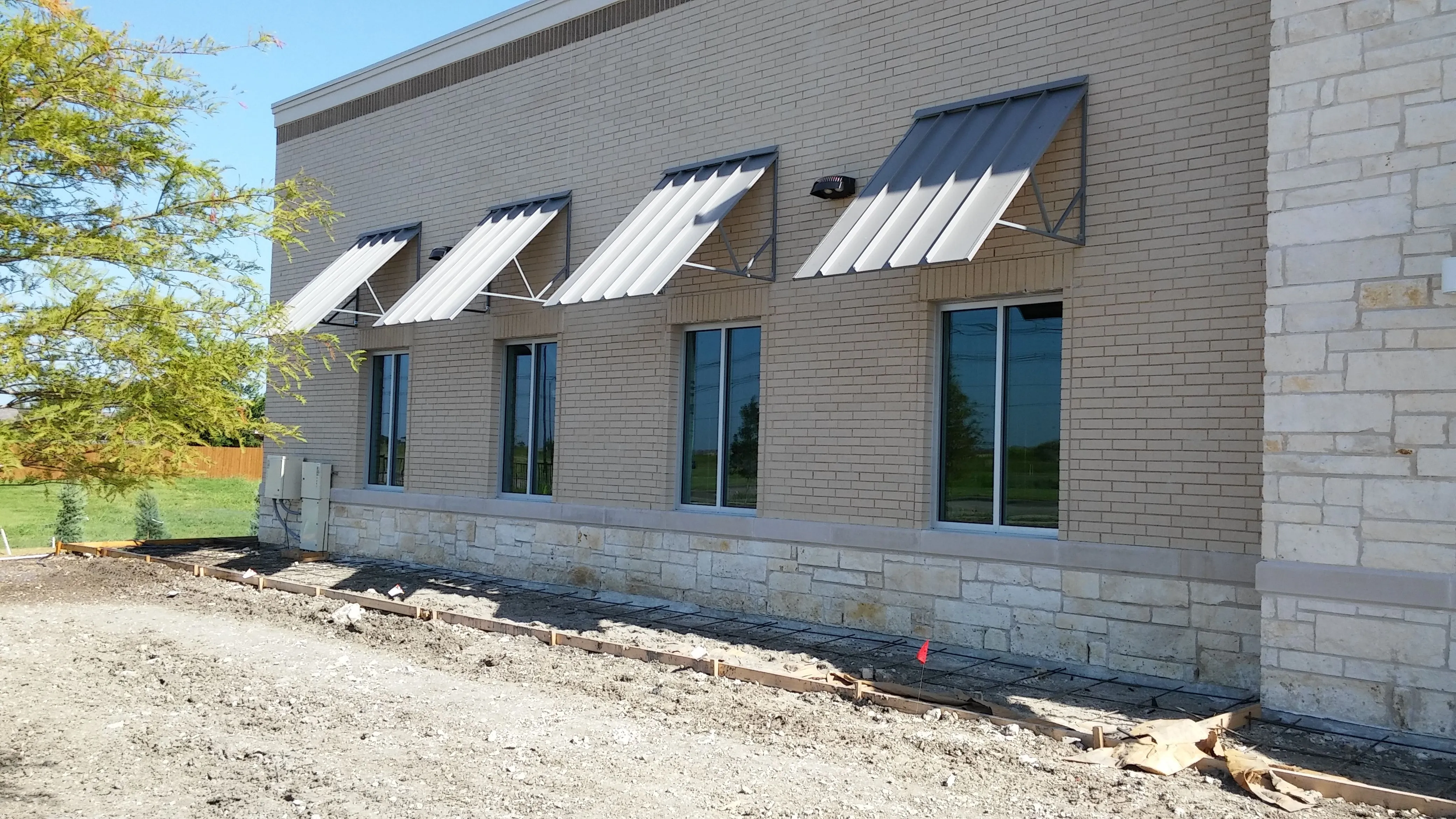 Commercial awning project