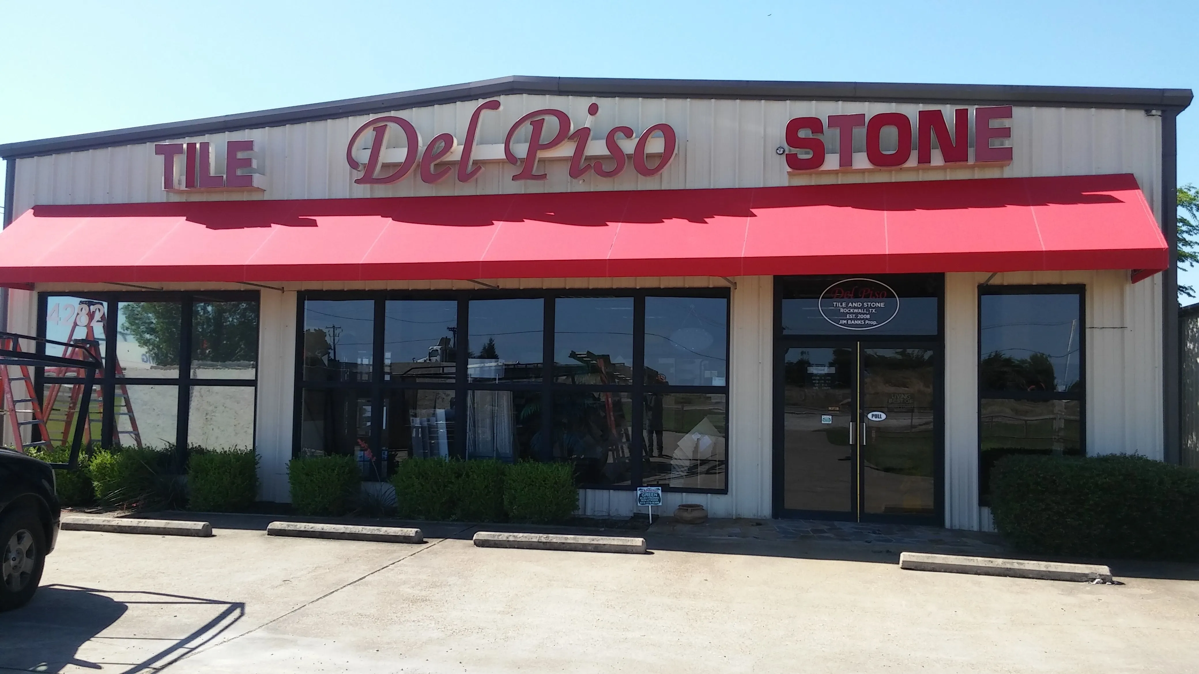 Commercial awning project