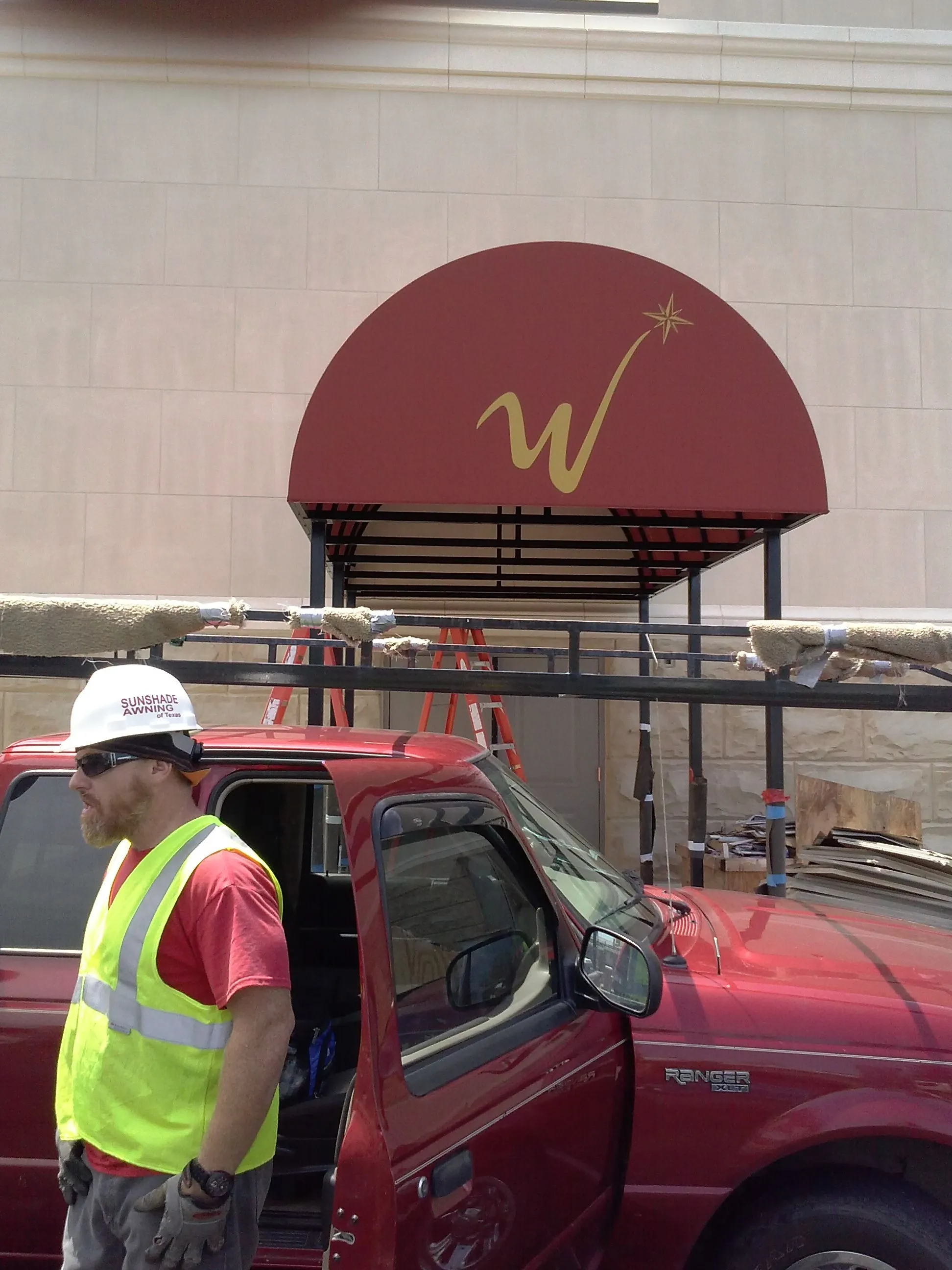 Commercial awning project